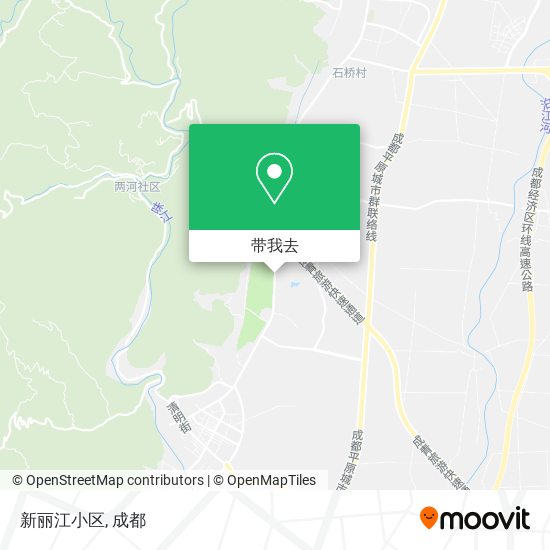 新丽江小区地图