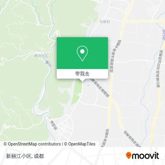 新丽江小区地图