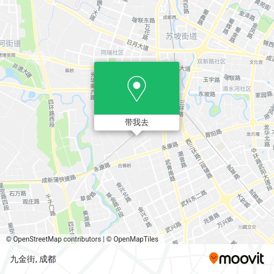 九金街地图