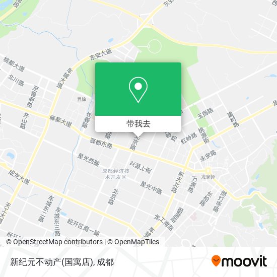 新纪元不动产(国寓店)地图