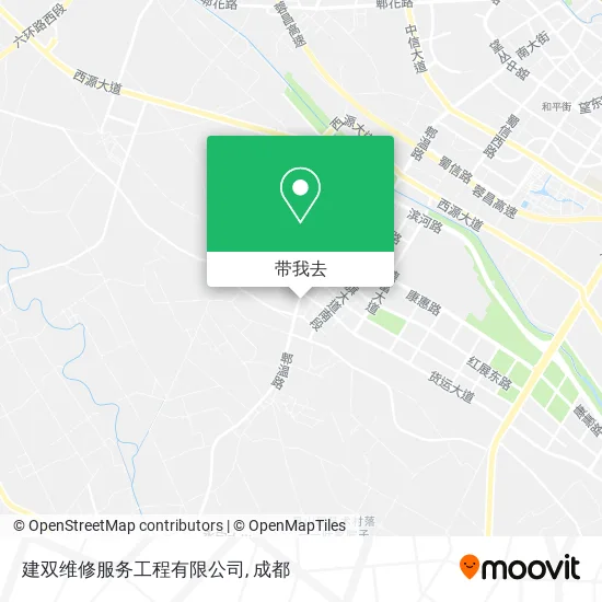 建双维修服务工程有限公司地图
