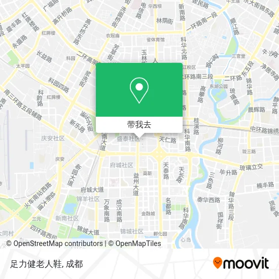 足力健老人鞋地图