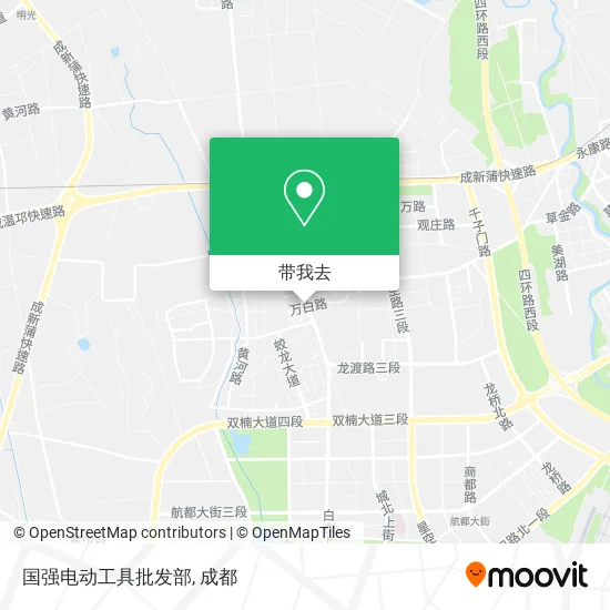 国强电动工具批发部地图