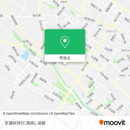 宏盛科技(仁港路)地图