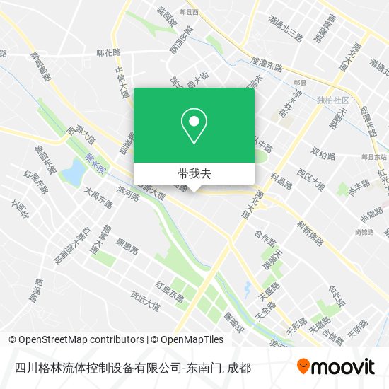 四川格林流体控制设备有限公司-东南门地图