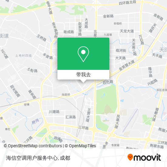 海信空调用户服务中心地图