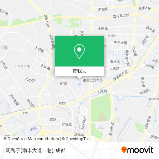 周鸭子(南丰大道一巷)地图