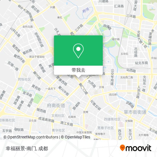 幸福丽景-南门地图