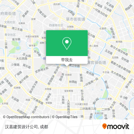 汉嘉建筑设计公司地图