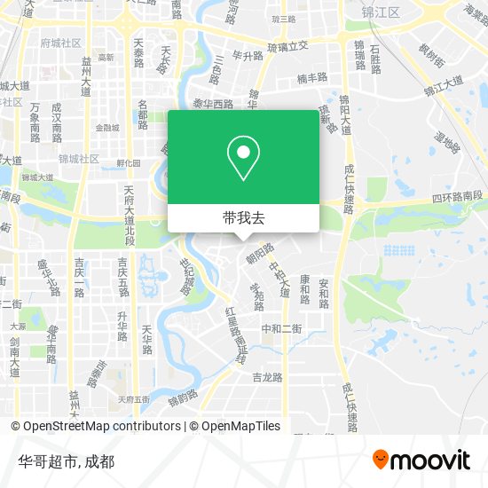 华哥超市地图