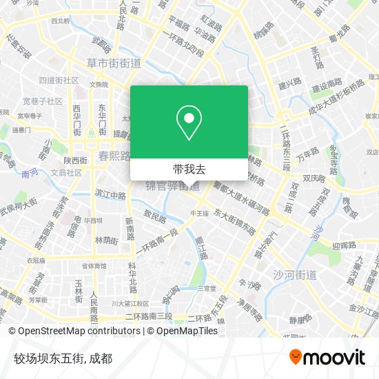 较场坝东五街地图