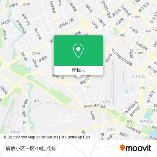 解放小区一区-1幢地图