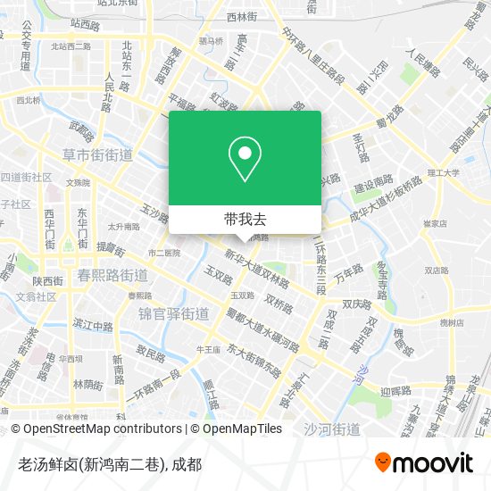 老汤鲜卤(新鸿南二巷)地图