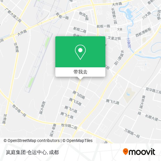 岚庭集团·仓运中心地图