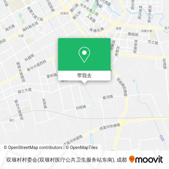 双堰村村委会(双堰村医疗公共卫生服务站东南)地图