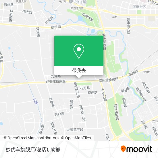 妙优车旗舰店(总店)地图