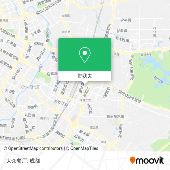 大众餐厅地图