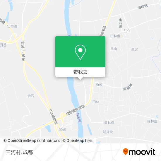 三河村地图