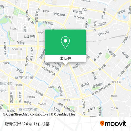 府青东街124号-1栋地图