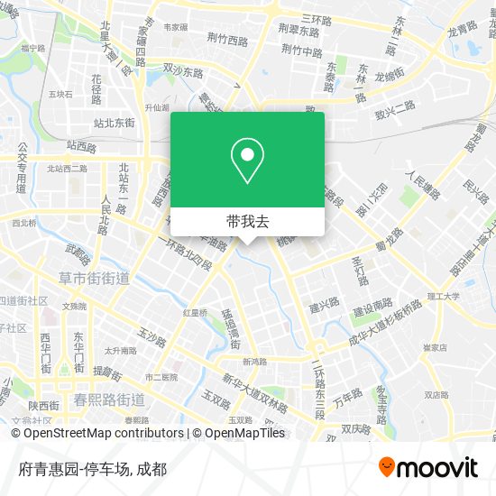 府青惠园-停车场地图