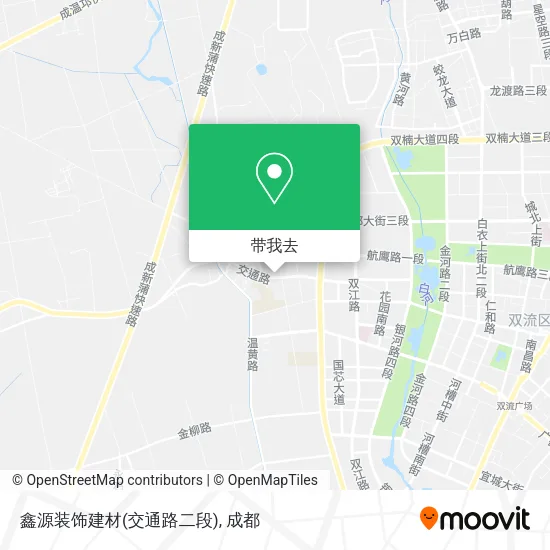 鑫源装饰建材(交通路二段)地图