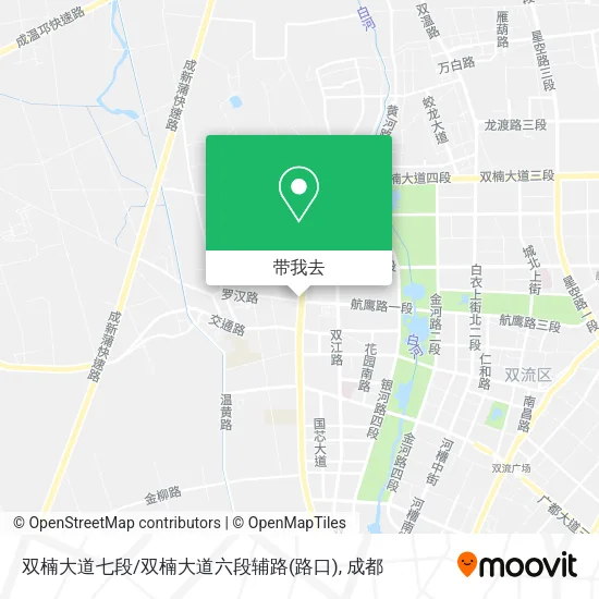 双楠大道七段/双楠大道六段辅路(路口)地图