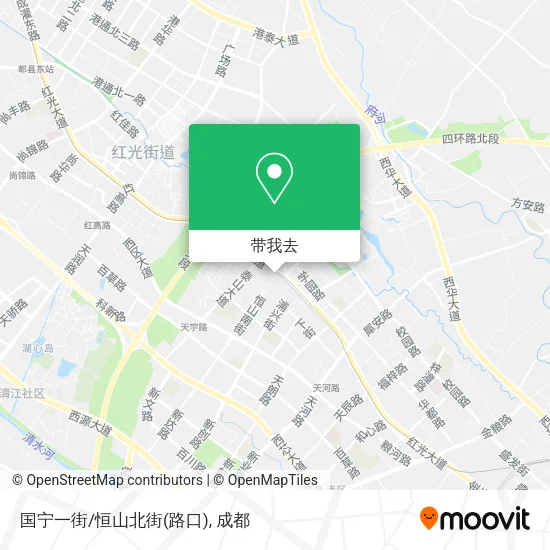 国宁一街/恒山北街(路口)地图