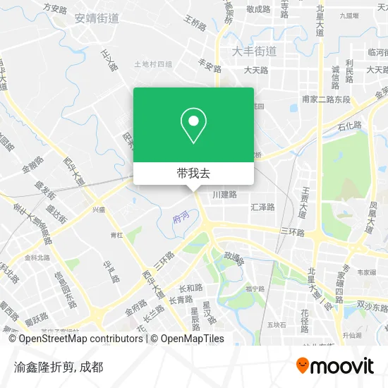 渝鑫隆折剪地图