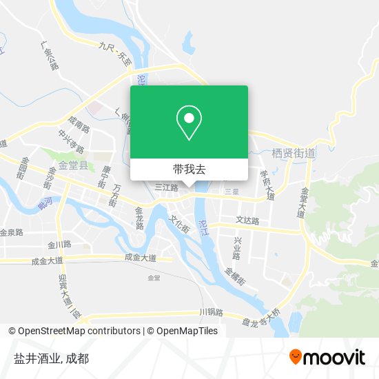 盐井酒业地图