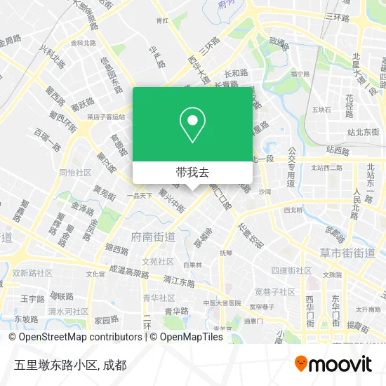 五里墩东路小区地图