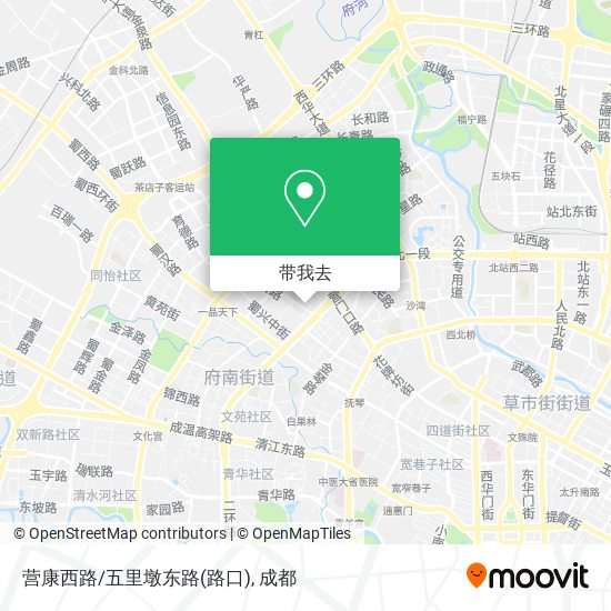 营康西路/五里墩东路(路口)地图