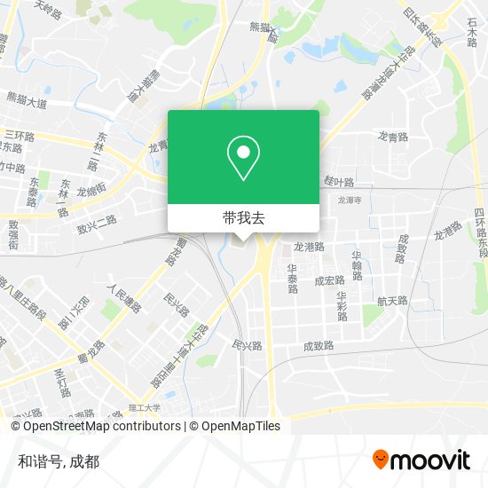 和谐号地图