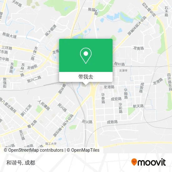 和谐号地图