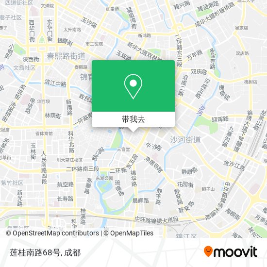 莲桂南路68号地图