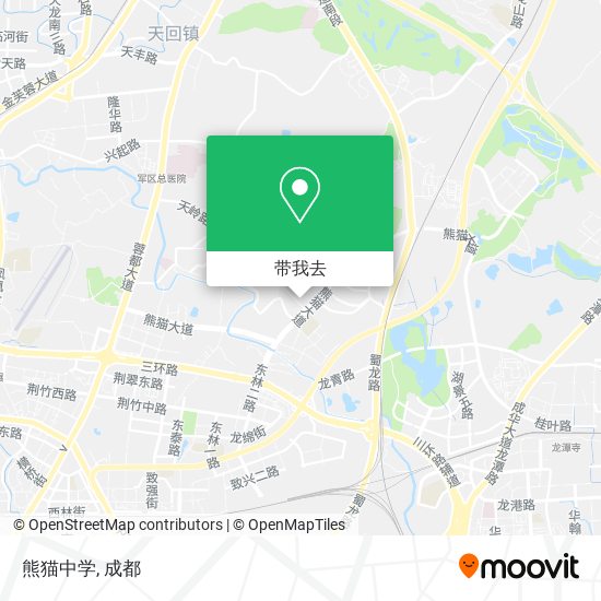 熊猫中学地图