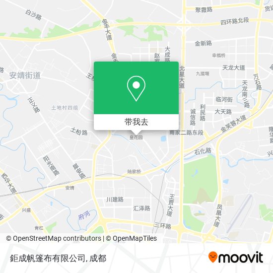 鉅成帆篷布有限公司地图