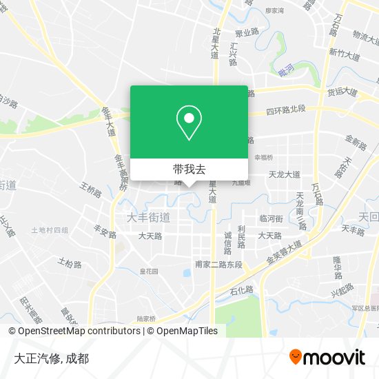 大正汽修地图