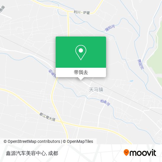 鑫源汽车美容中心地图
