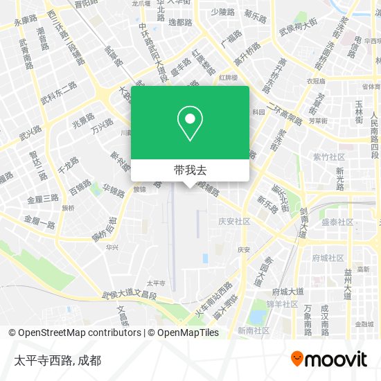 太平寺西路地图