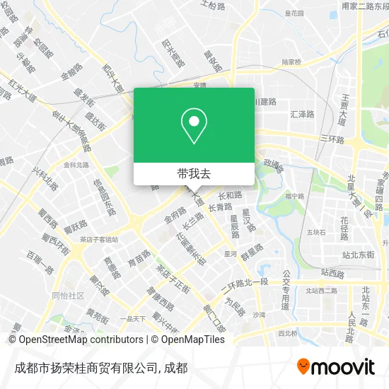 成都市扬荣桂商贸有限公司地图
