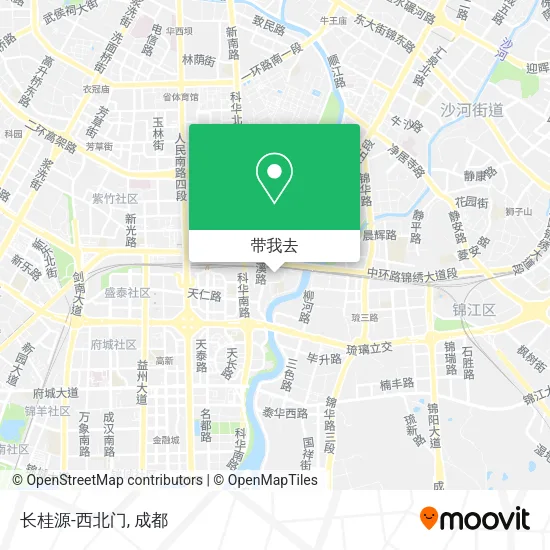长桂源-西北门地图