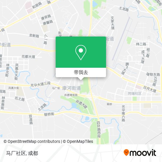 马厂社区地图