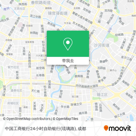 中国工商银行24小时自助银行(琉璃路)地图