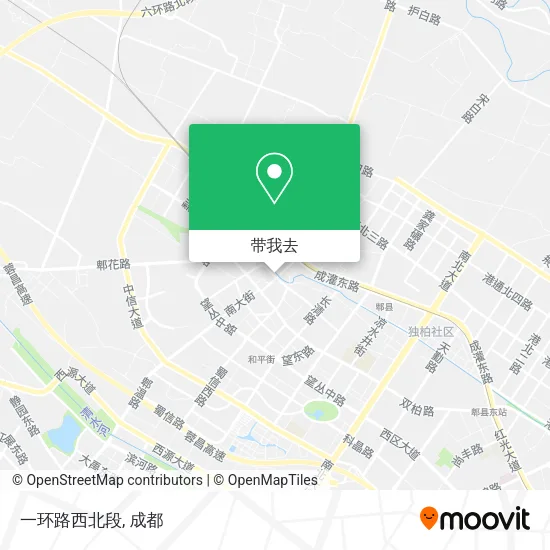 一环路西北段地图