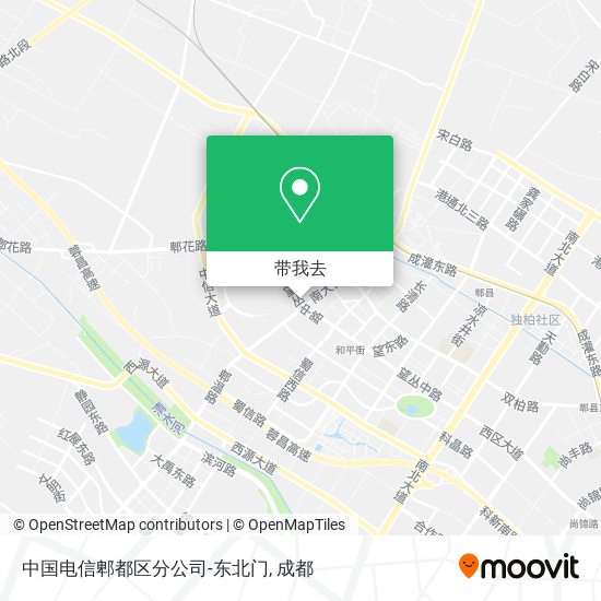 中国电信郫都区分公司-东北门地图