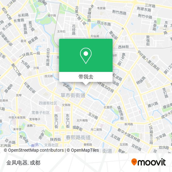 金凤电器地图