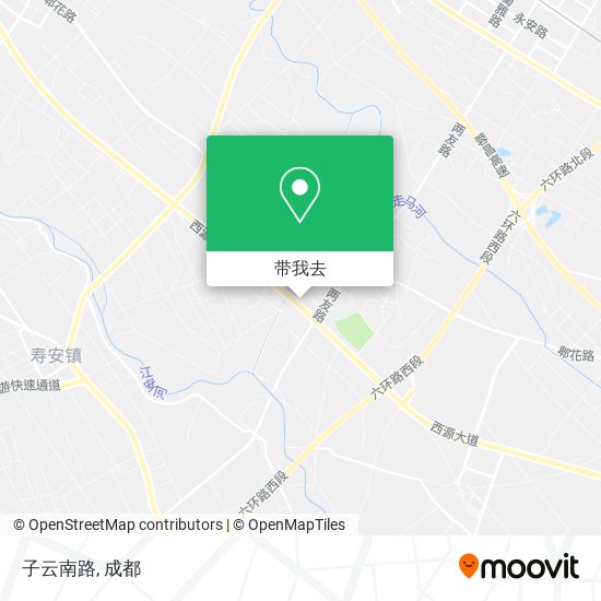 子云南路地图