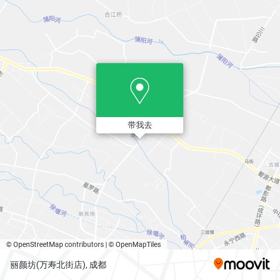 丽颜坊(万寿北街店)地图