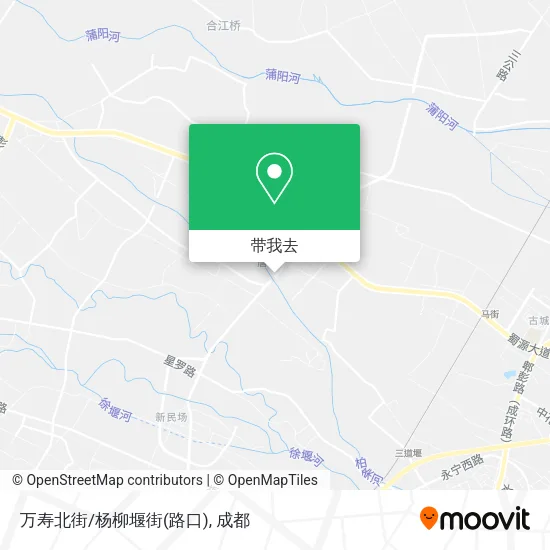 万寿北街/杨柳堰街(路口)地图
