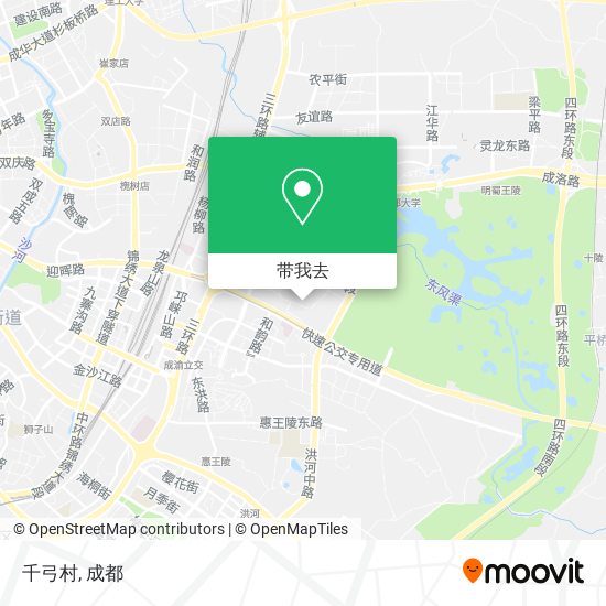 千弓村地图